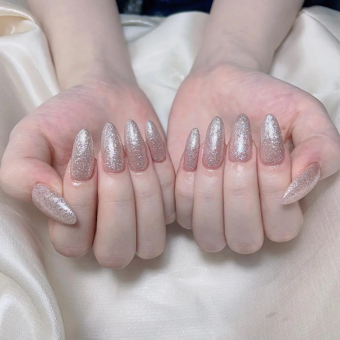 ソフトジェルオフ無料🉐HAND🧡ワンカラー/ラメグラの写真