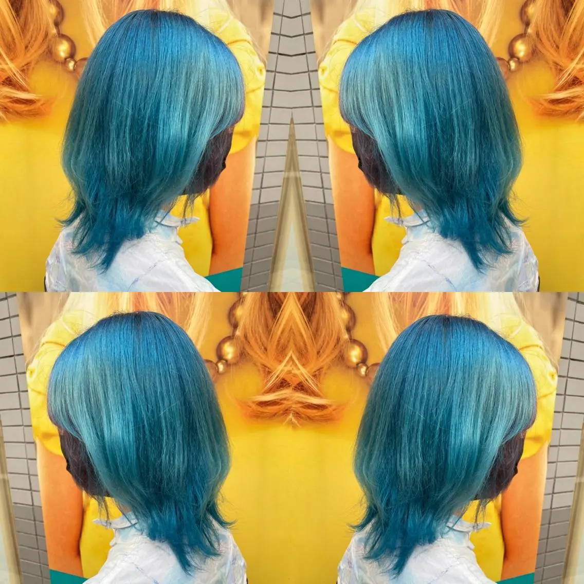 ミディアム カット ヘアカラー トリートメント 髪質改善カラー/店長 宮内秀峰のヘアスタイル