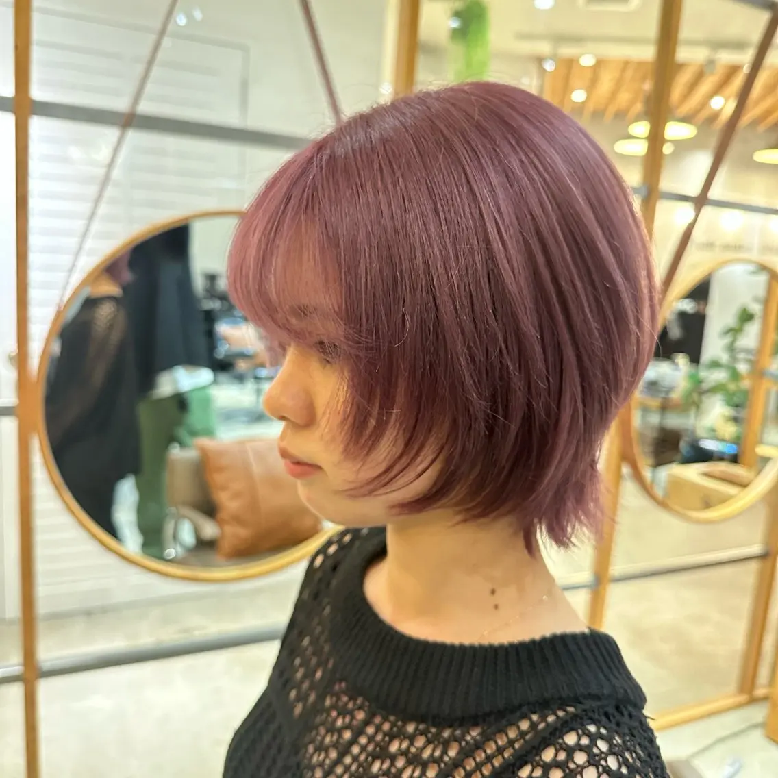 ショート カラー カット ヘアカラー トリートメント 山口 智也のヘアスタイル
