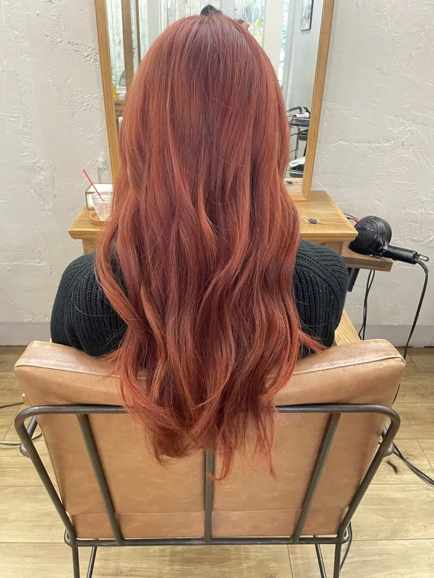 ロング カラー ヘアカラー なな🦋/ 原宿のヘアスタイル