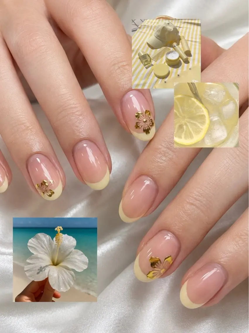 フレンチネイル ¥6600→¥5500の写真