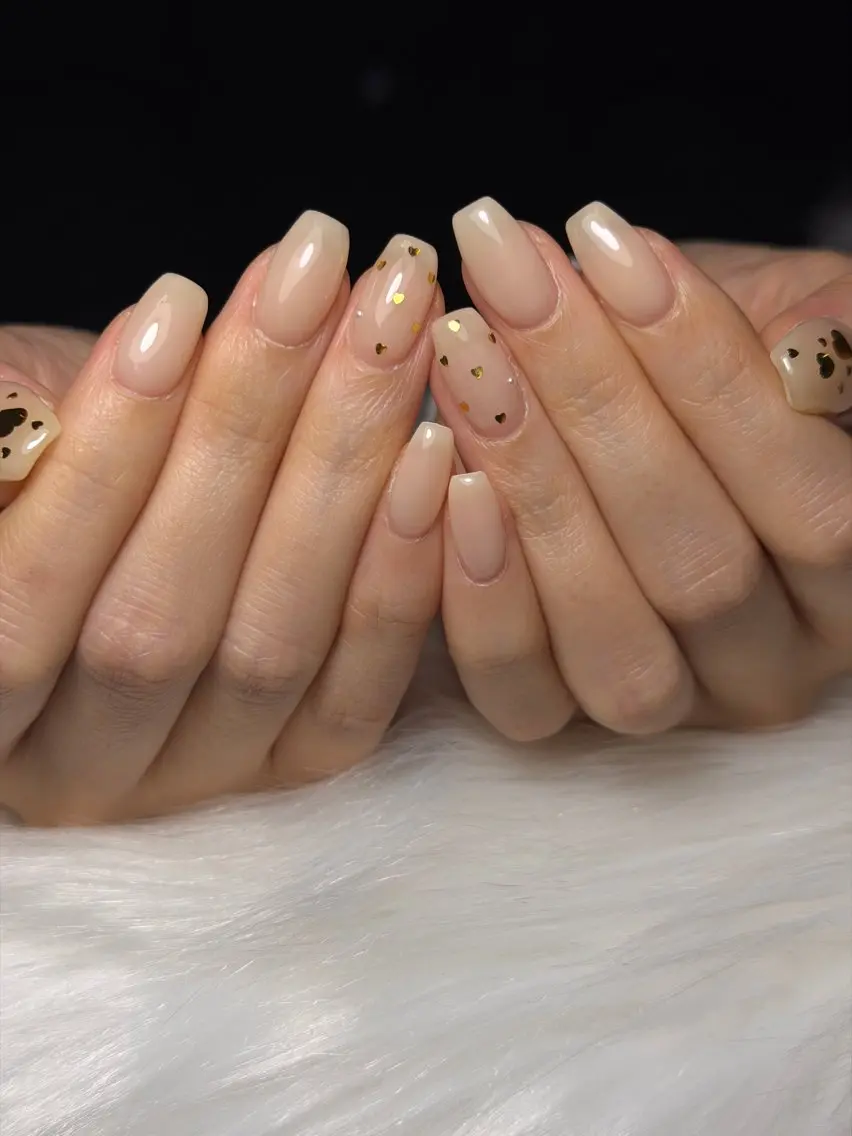 ネイル 長さ出し 韓国ネイル ロングネイル マグネットネイル 持ち込み Nail Salon An 渋谷店のネイルデザイン