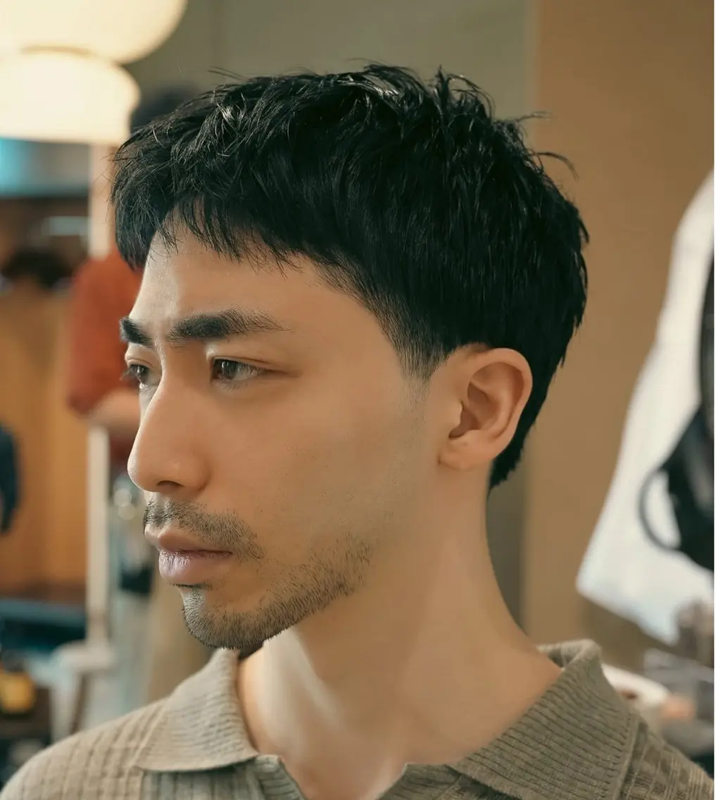 ショート メンズ メンズカット✂️ パーマ🌀 サトエリのヘアスタイル