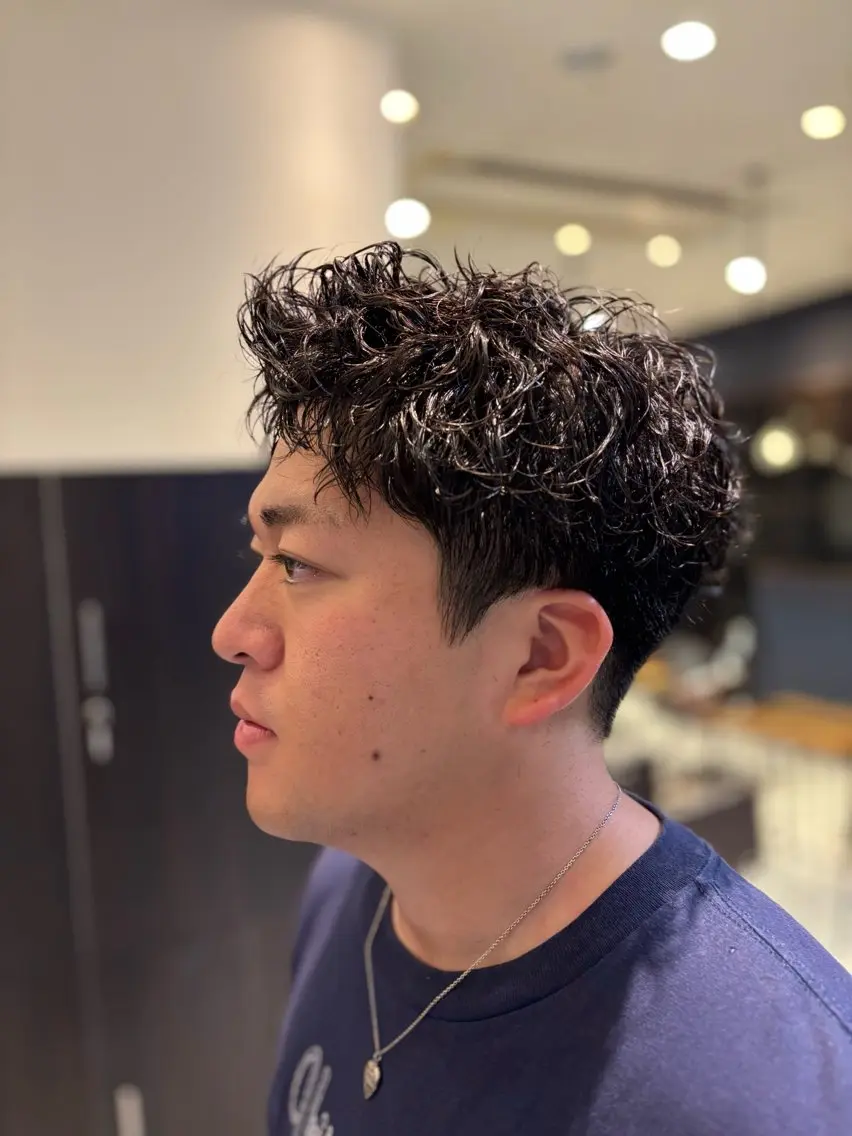 パーマ カット パーマ shinta スパイキー/グランジのヘアスタイル