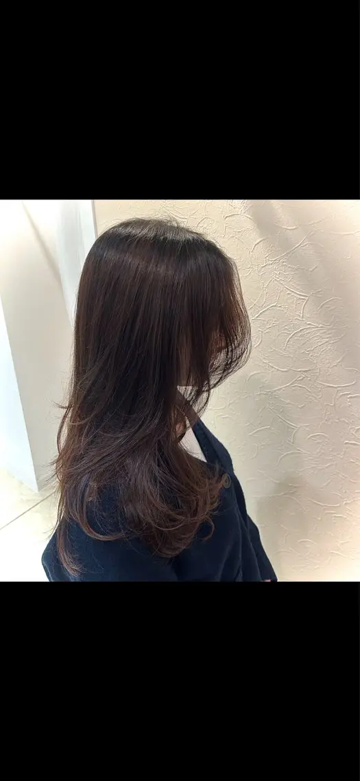 ロング レイヤーカット 海外ヘア/透明感ヘア 湘南台/hinakoのヘアスタイル
