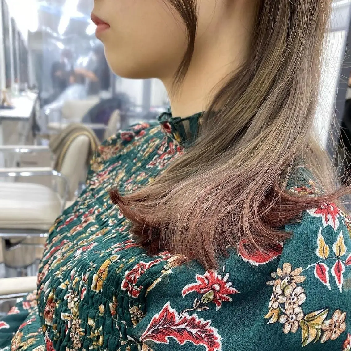 セミロング カラー カット ヘアカラー 似合わせスタイル 🌟神谷ヨシタカのヘアスタイル