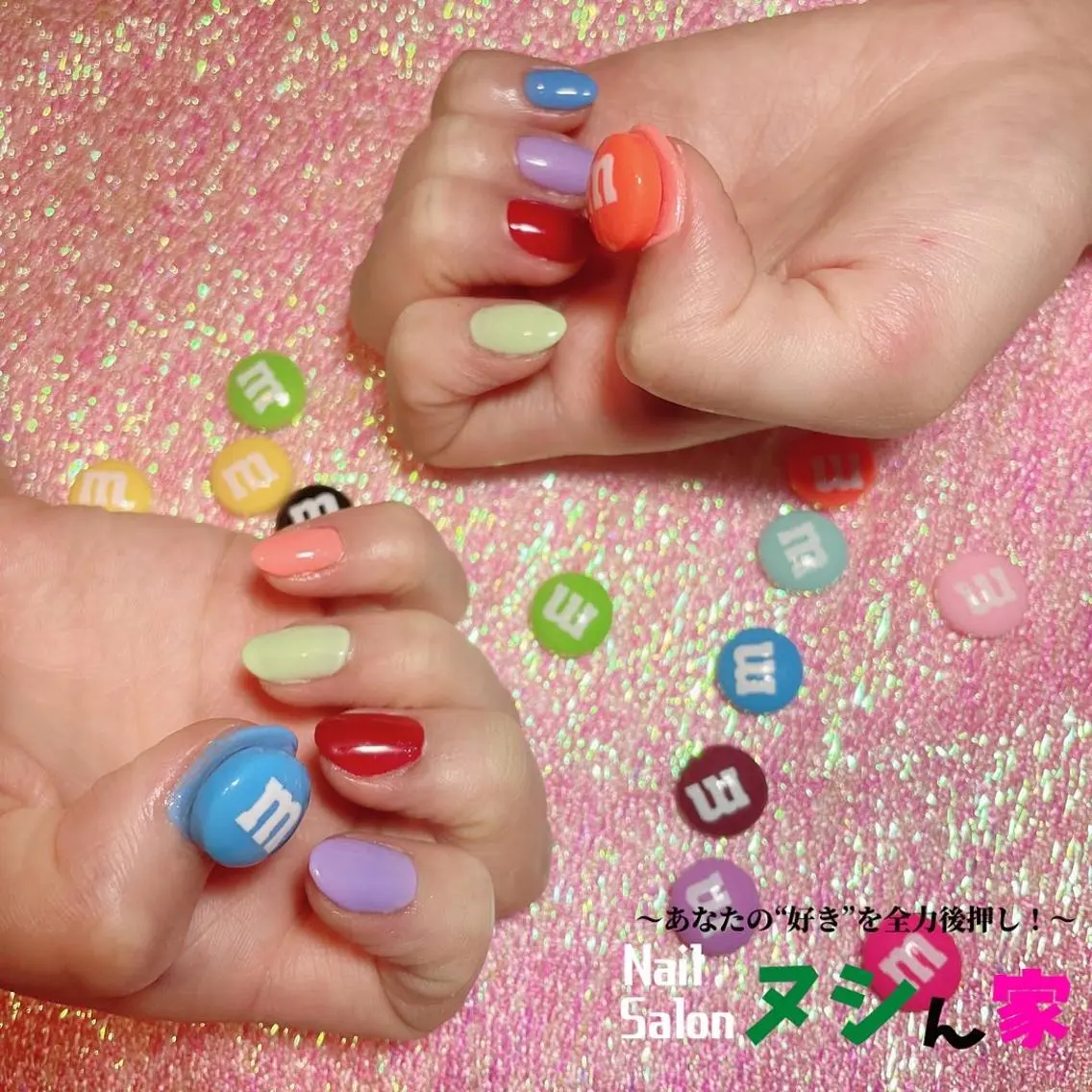 ネイル ハンドネイル Nail ヌシん家 AKANEのネイルデザイン