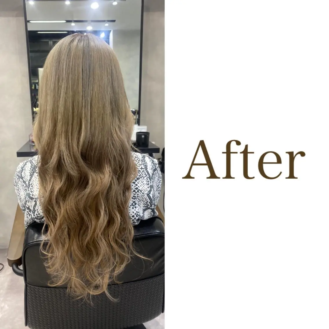 ロング カラー ヘアアレンジ FAAM Tsuneのヘアスタイル