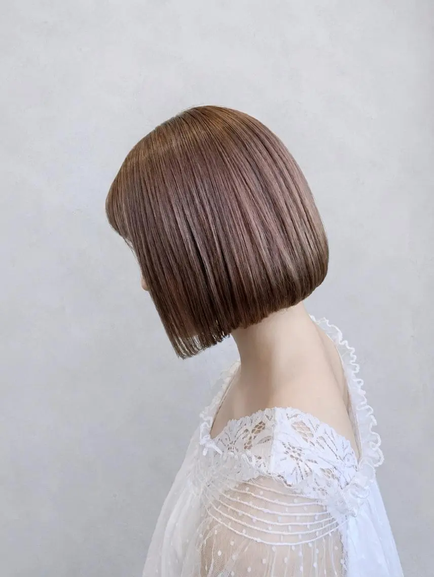 【美髪矯正🫧】カット＋縮毛矯正+高保湿ケアトリートメント♪の写真