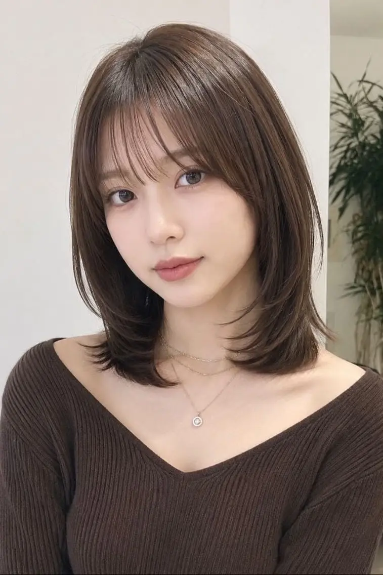 ミディアム カット 小島琉奈/カット モデル募集中📢💥のヘアスタイル