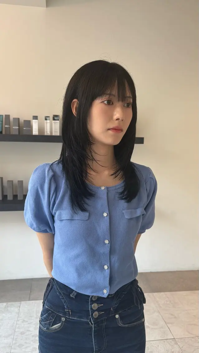 ロング 中宗 哲平のヘアスタイル