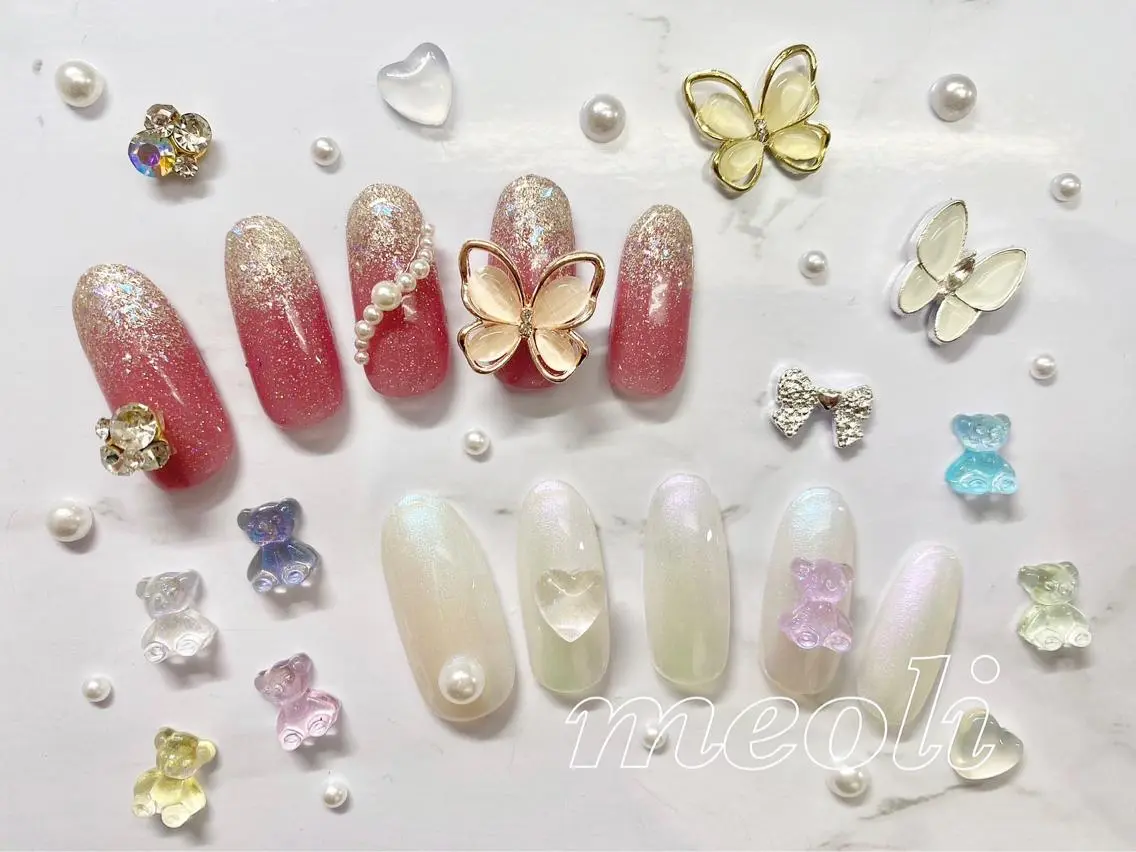 ネイル ワンホンネイル nail salon meoli　アヤのネイルデザイン
