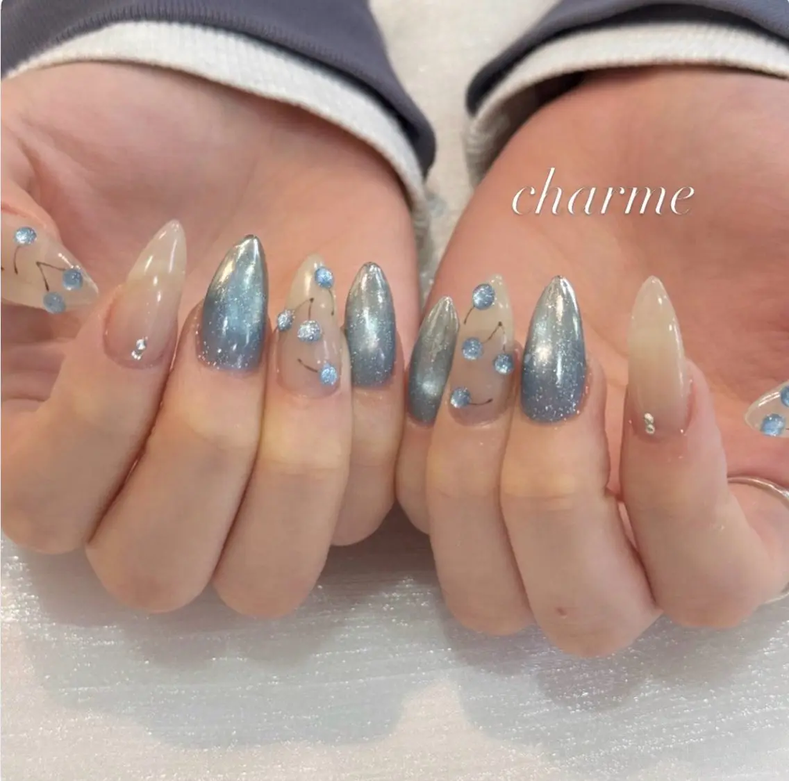 ネイル charme Jr.nailistのネイルデザイン