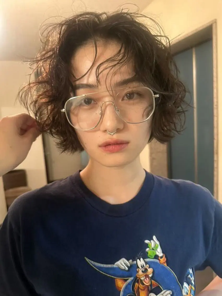 パーマ カット パーマ トリートメント ヘアセット miyu /色素薄め Oliveのヘアスタイル