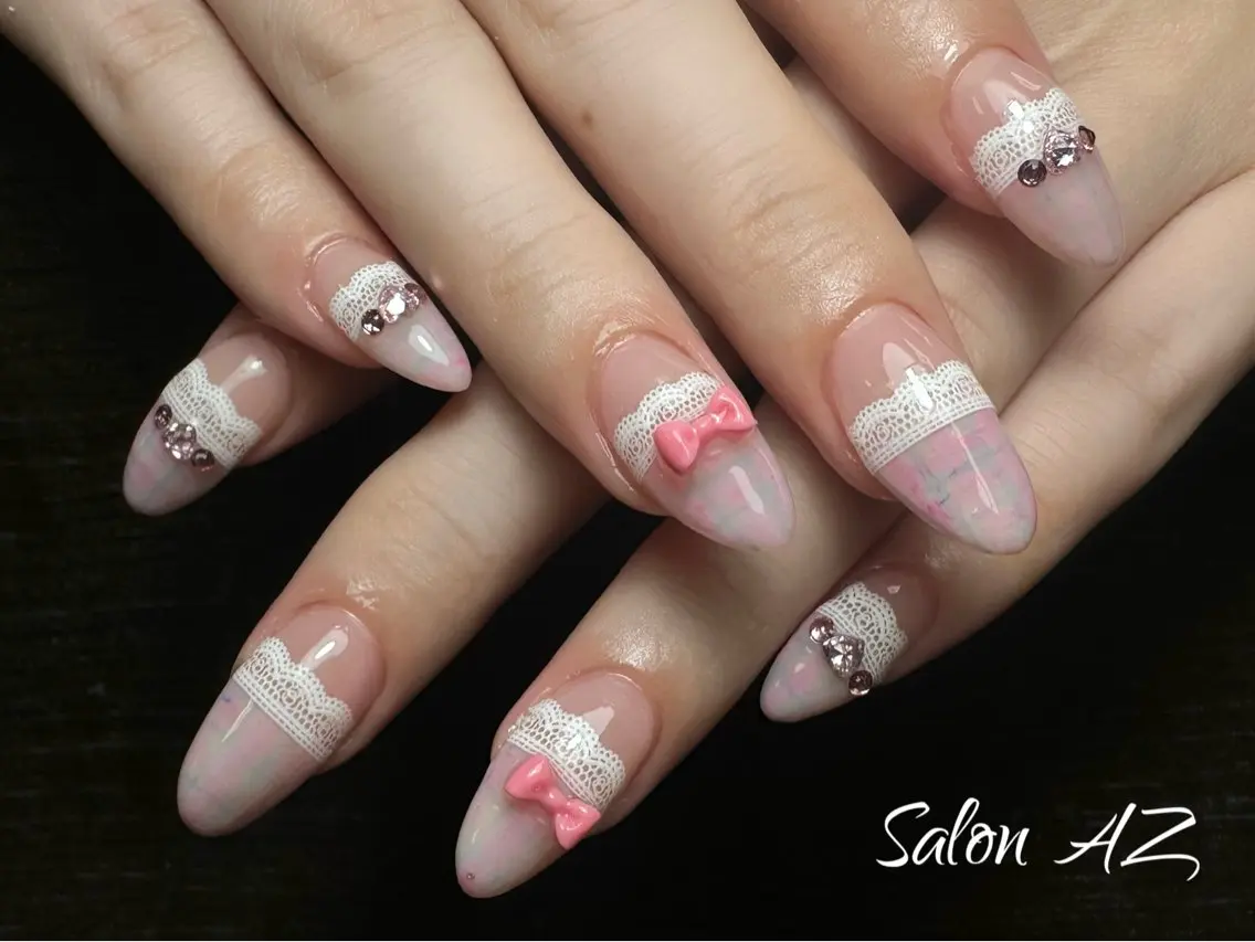 ネイル オフィスネイル ハンドネイル salon AZのネイルデザイン