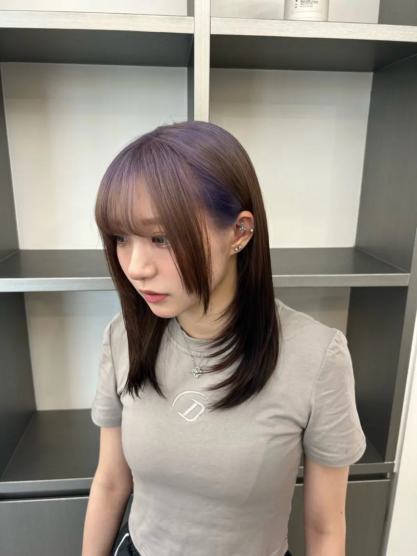 ショート ボブ エクステ 外国人風カラー 卒業式のヘアスタイル レイヤーカット カット ヘアカラー トリートメント MiRI💜地毛級 エクステ✖似合わせ技のヘアスタイル