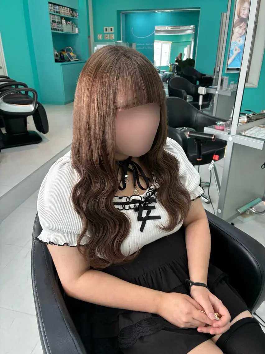 ロング ヘアアレンジ ヘッドスパ ヘアセット 池袋西口🐰かな ヘアアレンジのヘアスタイル