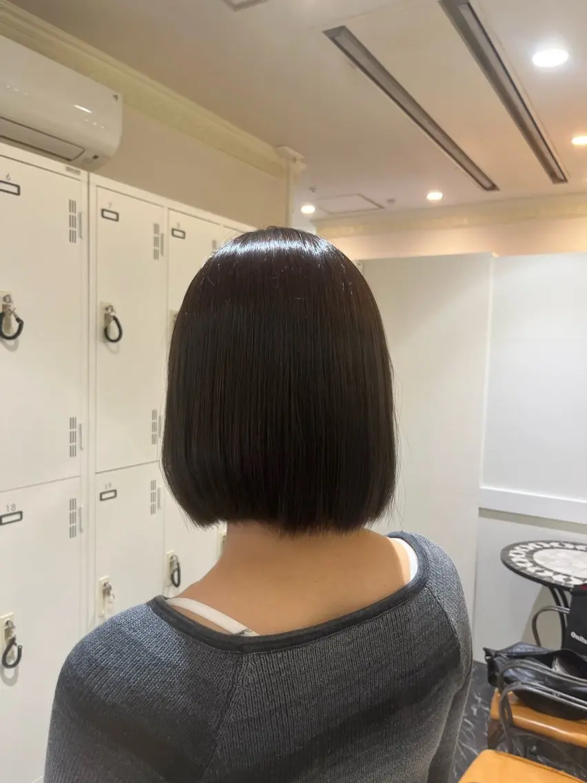 カラー ブラウンカラー ｻﾂｷ /モデル様募集中のヘアスタイル