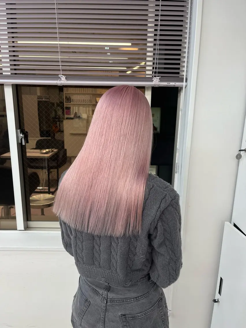 💛「半額」人数限定💛ダブルカラー+前髪カット+うる艶トリートメントの写真