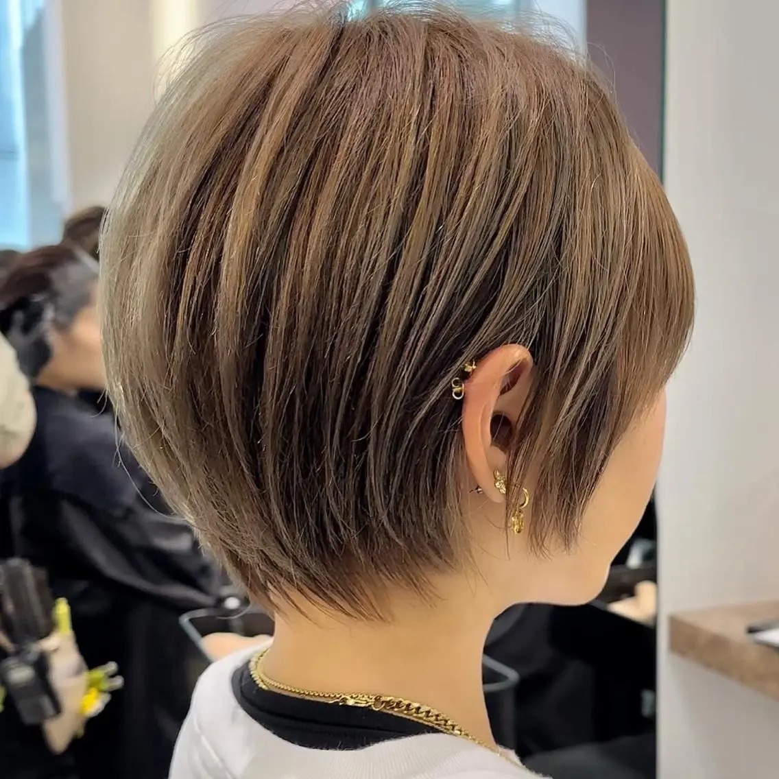 ショート 🌈銀座、ボブ ショート🌈にっしーのヘアスタイル