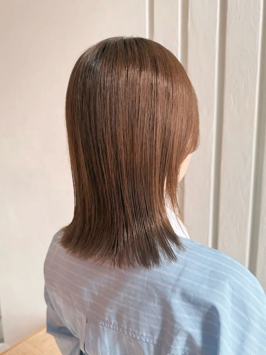 ミディアム カラー 甲斐 千尋のヘアスタイル