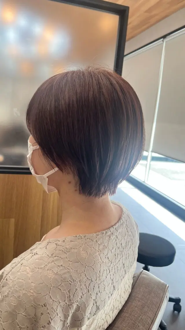 ショート ショートヘア 古澤 陽奈のヘアスタイル