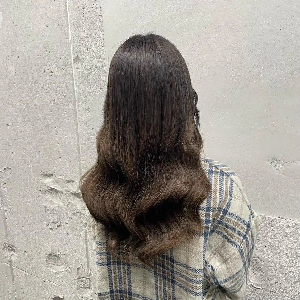 ロング カラー シールエクステ バレイヤージュ ミストバング ダブルカラー  フェイスフレーミング ヘアカラー エクステ 🧡艶髪/エクステ 🫧🧡YUKI❄️のヘアスタイル