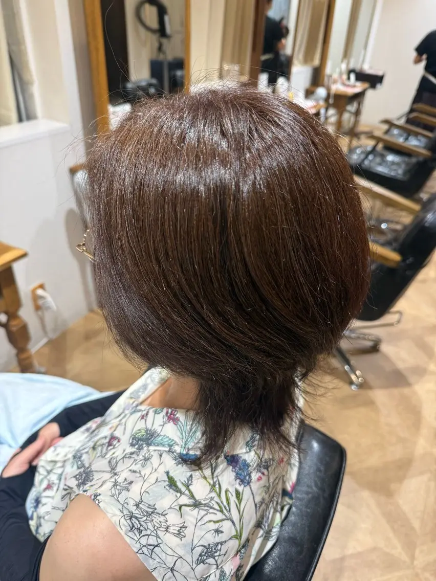 カラー ヘアカラー 樋田 果奈美のヘアスタイル