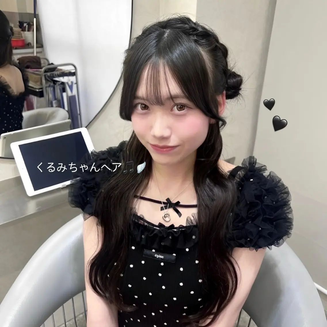【🩷ミニモ限定クーポン🩷】ヘアアレンジ👩🏼🎀の写真