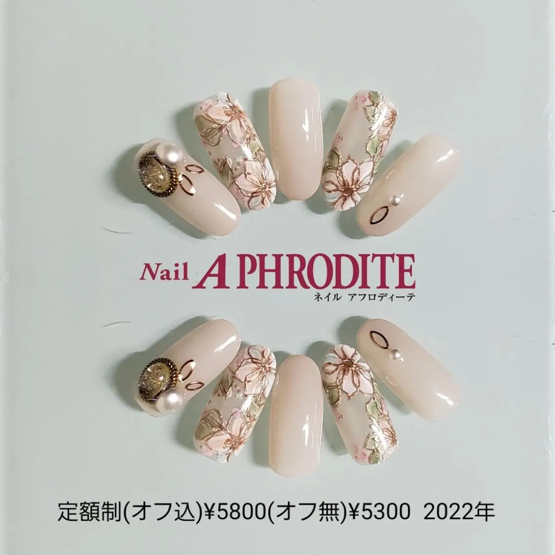 ネイル ジェルネイル 持ち込み ニュアンスネイル ソフトジェル Nail Aphroditeのネイルデザイン