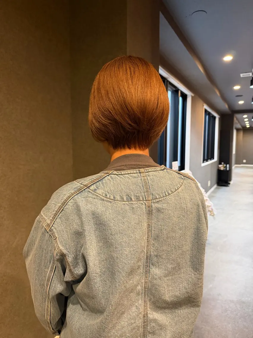 ショート カラー カット ヘアカラー トリートメント SHIINA シイナのヘアスタイル