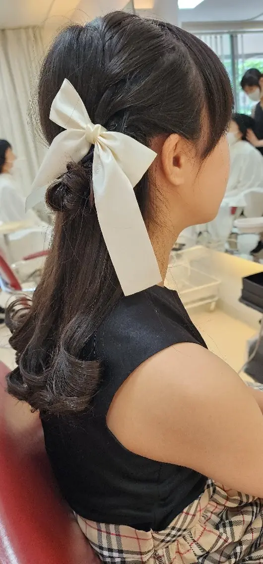 ロング ヘアアレンジ hairmake Juinのヘアスタイル