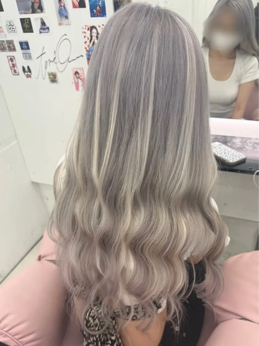 🫧シールエクステ・ロング(長さヘソ上)60枚¥15000🫧の写真