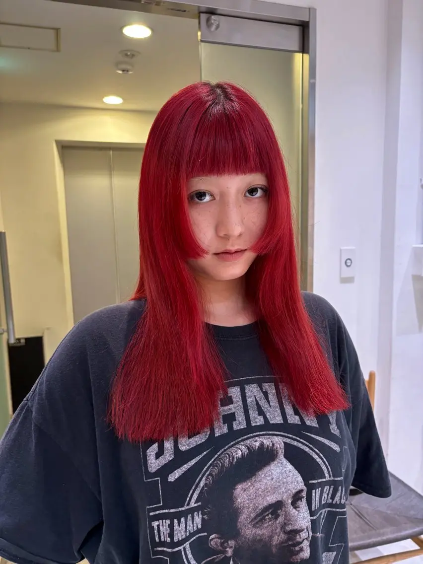 ロング カラー 🟧オシャレ女子多数 アツシ🟧のヘアスタイル
