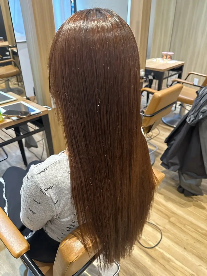 ロング パーマ カット 縮毛矯正 トリートメント ✨✂️Nori ✂️✨のヘアスタイル