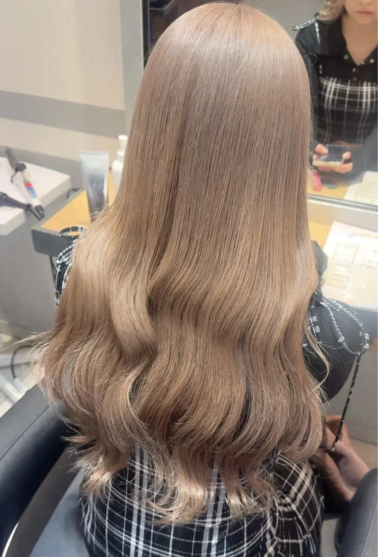 ロング たかはし るなのヘアスタイル