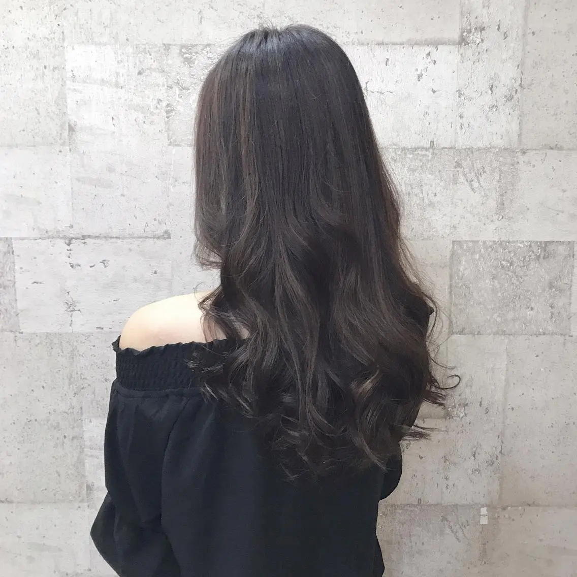 ロング カラー アッシュ ハイライトカラー ハイライト インナーカラー/天神 ブリーチ/吉田のヘアスタイル