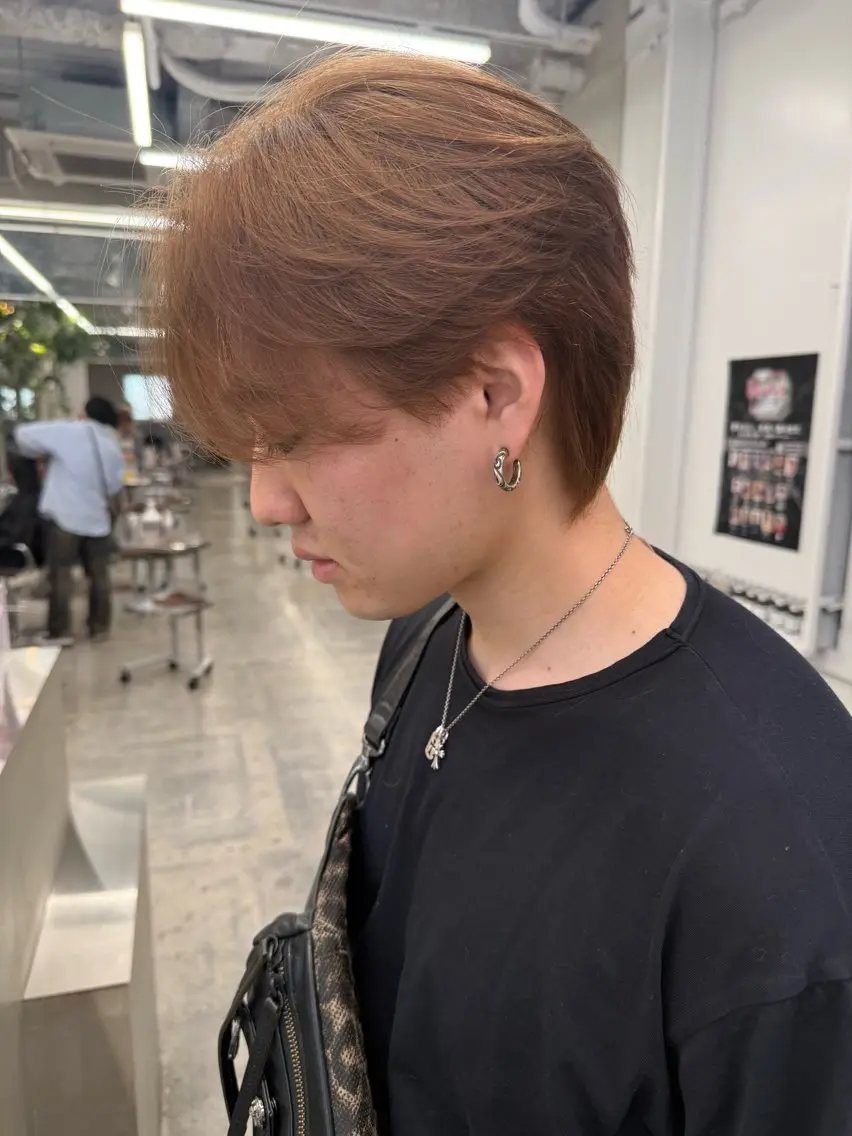メンズ カット ヘアカラー fev Yumaのヘアスタイル