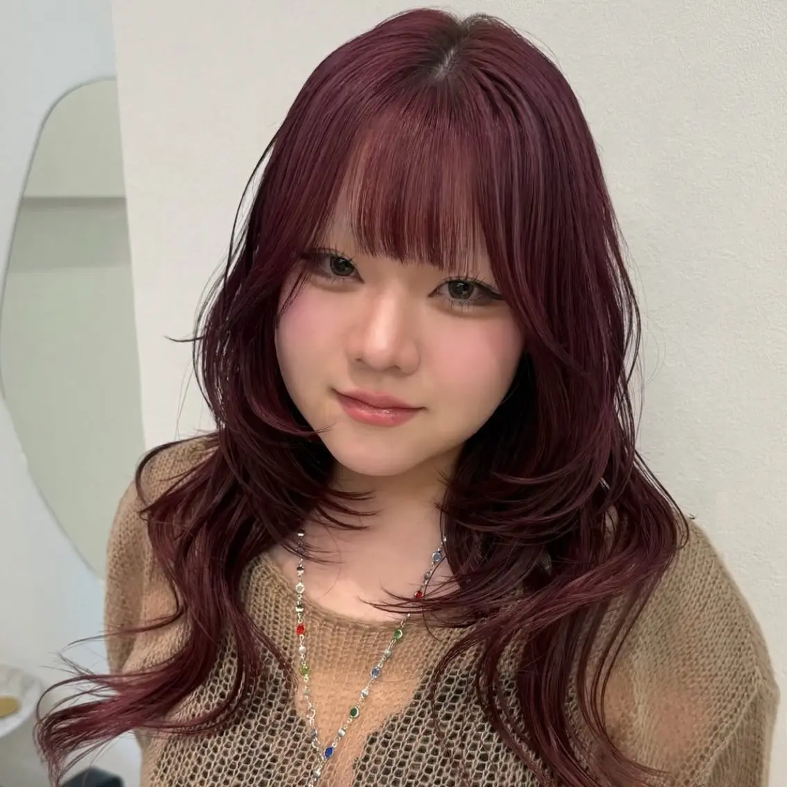 セミロング ヘアカラー トリートメント 🤍柔らかhair 🤍Kazu 🐩のヘアスタイル
