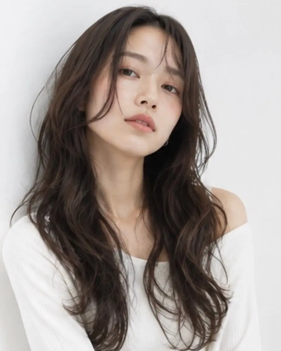 セミロング カット ヘアカラー MODE K’s西宮 JR西宮のヘアスタイル