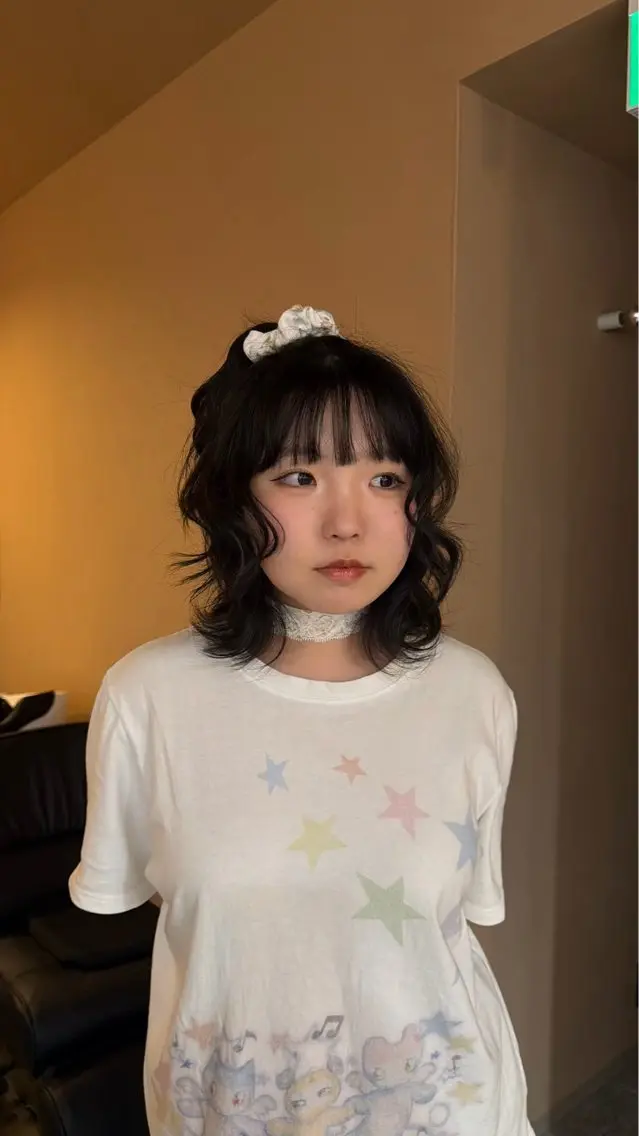 カラー ヘアカラー YOKE 桃山台 SAKI♩ ܸのヘアスタイル