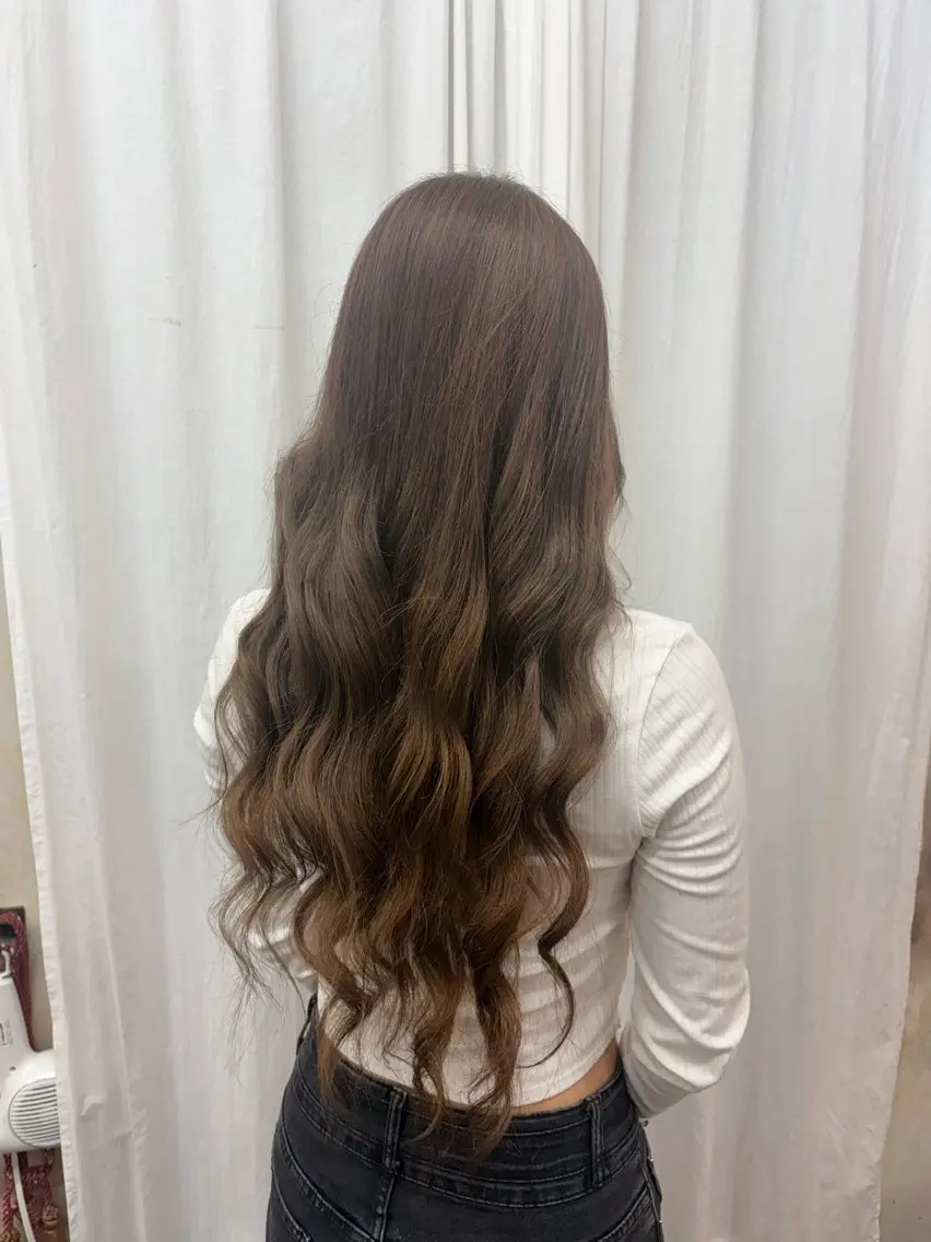 ロング 林 夢良🖤のヘアスタイル