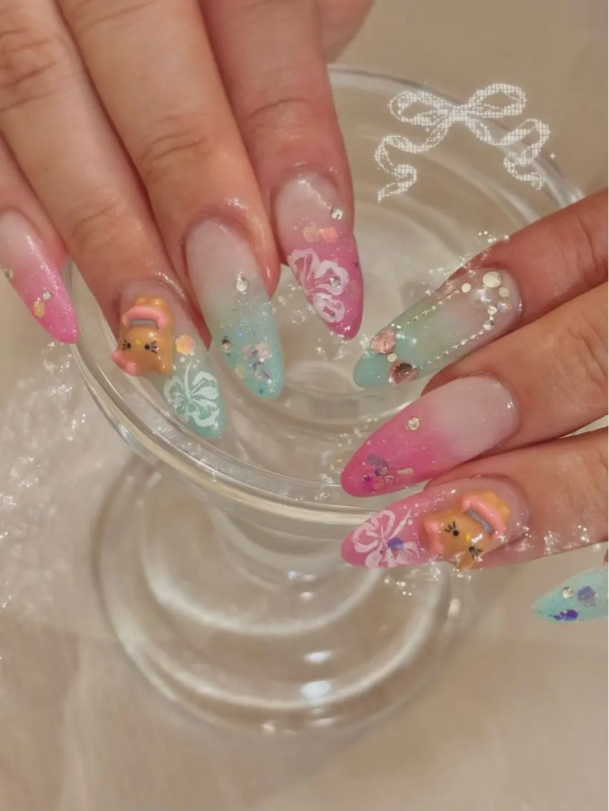 ネイル ハンドネイル m a k a n a sakiのネイルデザイン