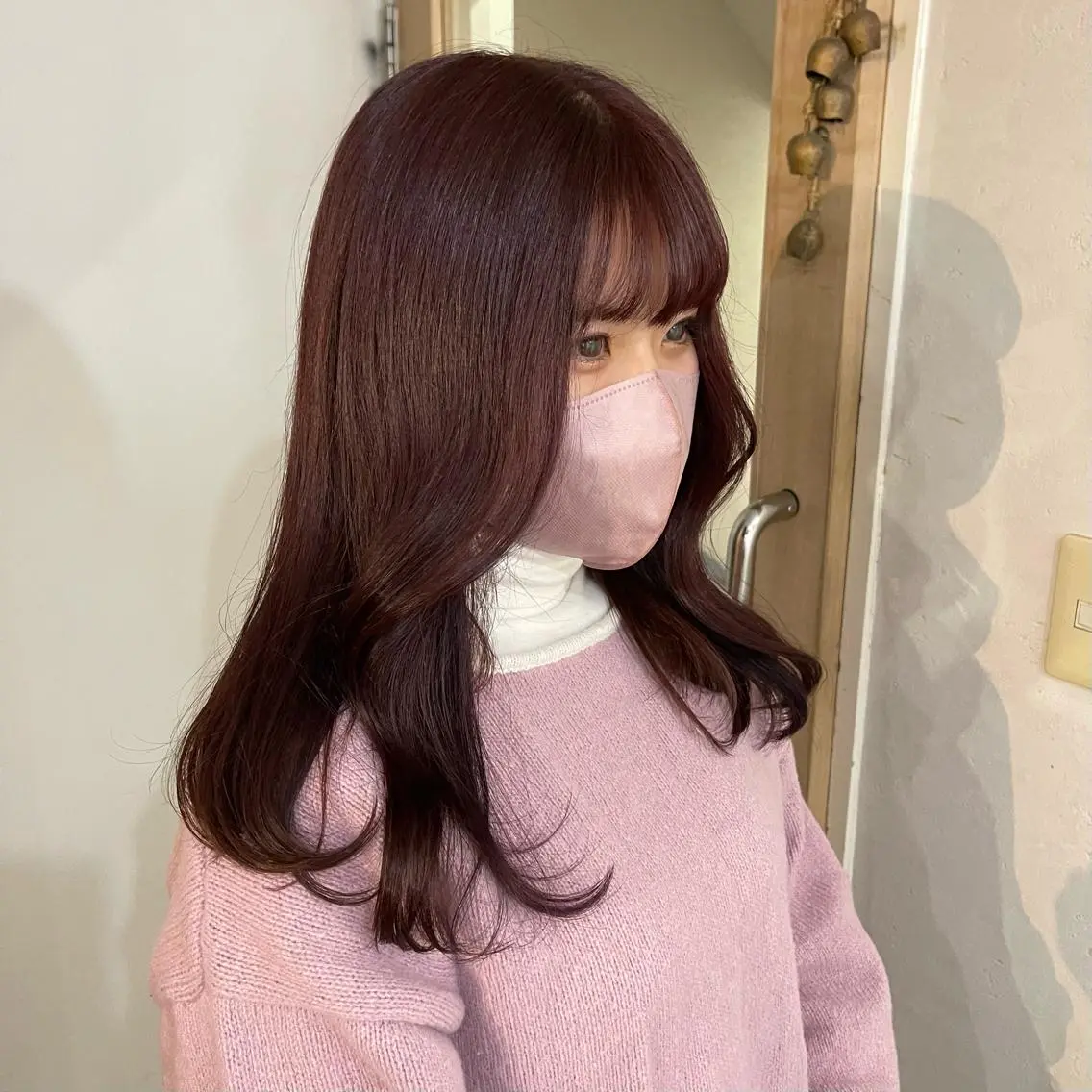 ロング ヘアカラー トリートメント ナカヤマナナエ ♡のヘアスタイル