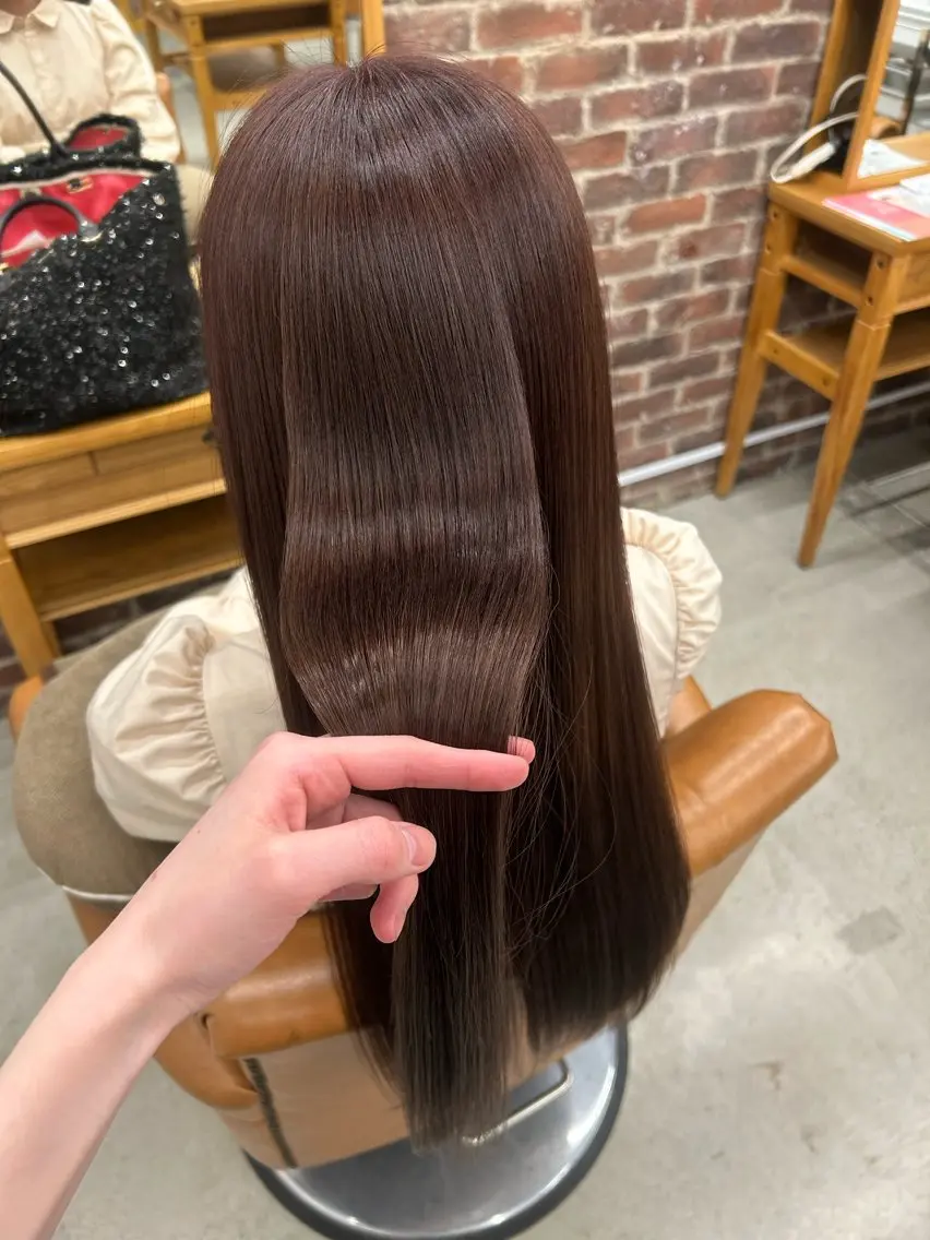 【ケアにおすすめ】カラー＋髪質に合わせたトリートメントの写真