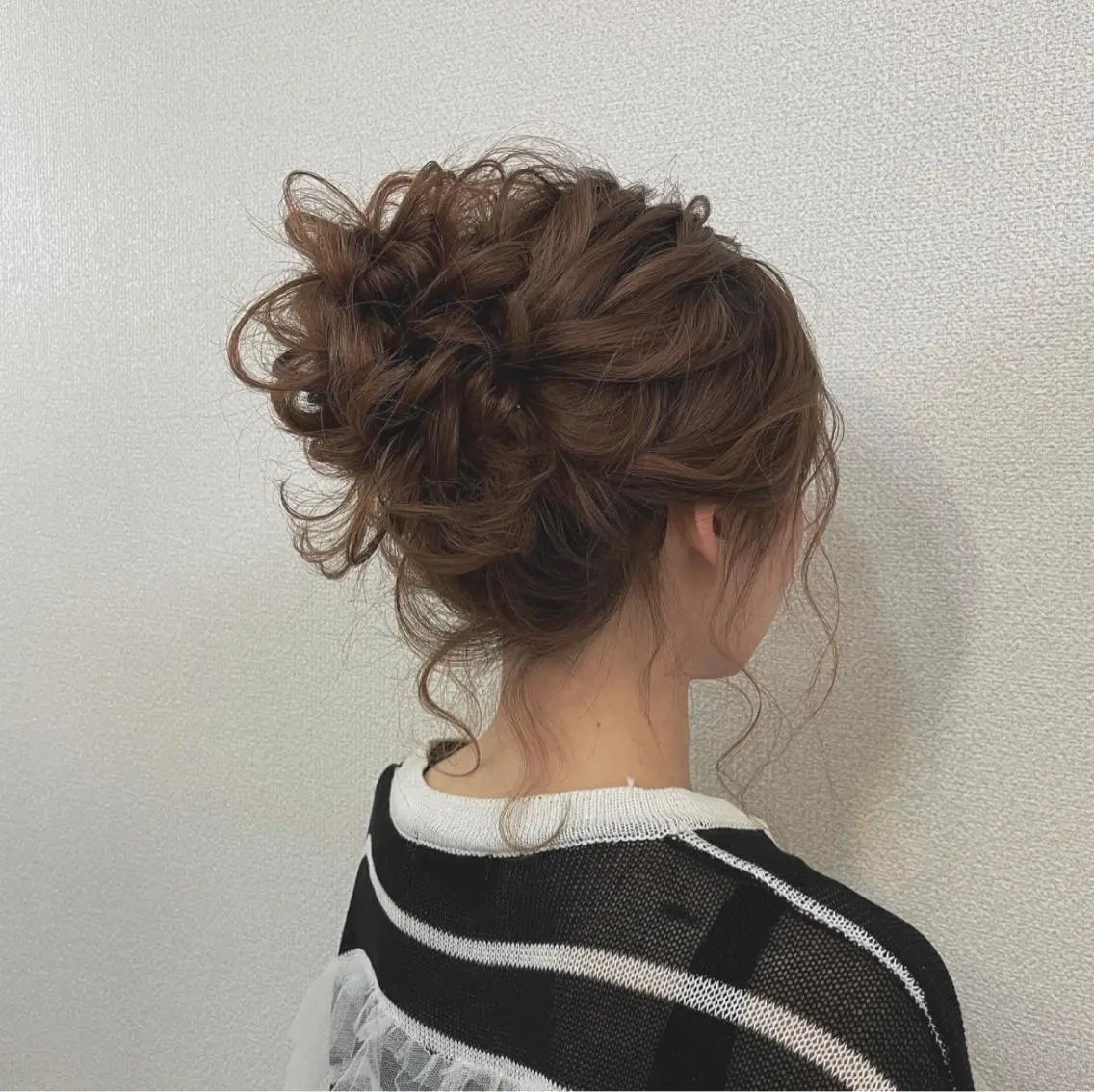 ミディアム ヘアアレンジ ヘアセット 【カメレオン】 上村 祥子のヘアスタイル