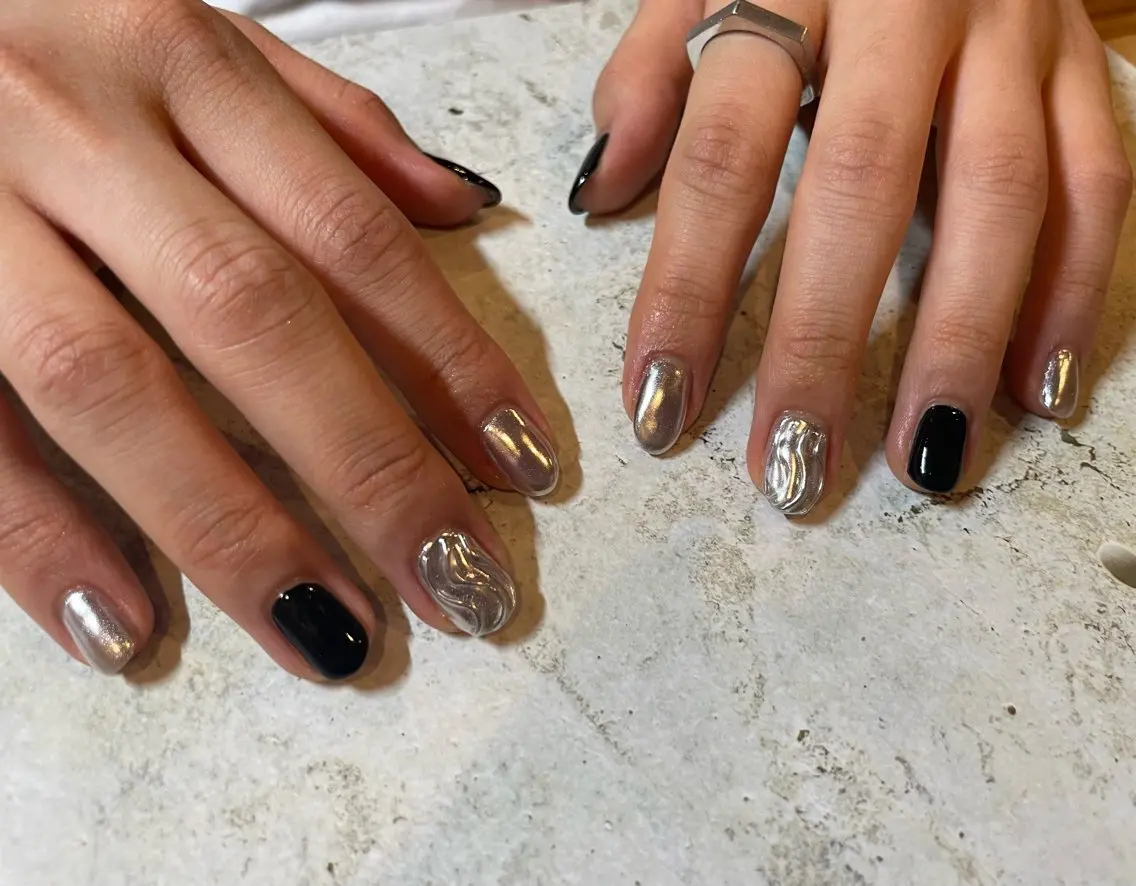 【オフ代無料】ジェルデザインコース💅メンズ大歓迎🙆‍♂️持ち込みも可能🉑定額のサンプルからもお選び頂けます！の写真
