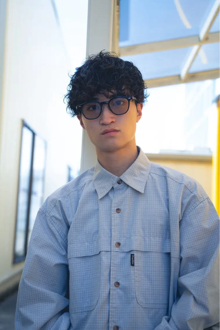 ショート ボブレイヤー募集中 出島　凜平のヘアスタイル