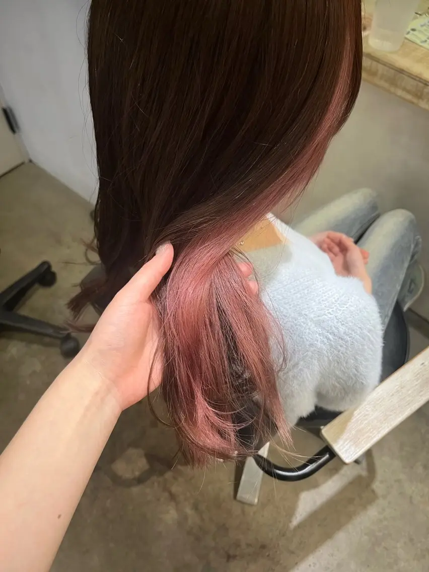 🤍大人気インナーカラー🤍似合わせカット+インナーカラー+専用トリートメントの写真