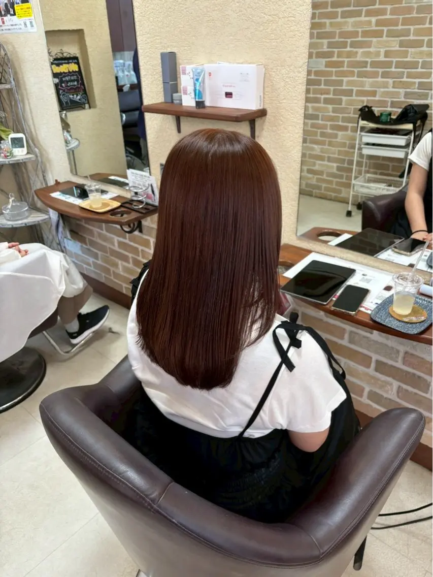 カラー set-up yuukaのヘアスタイル